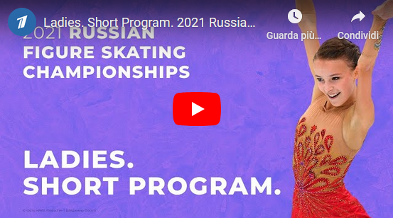Campionati Nazionali di Russia 2021, Ladies Short Program  