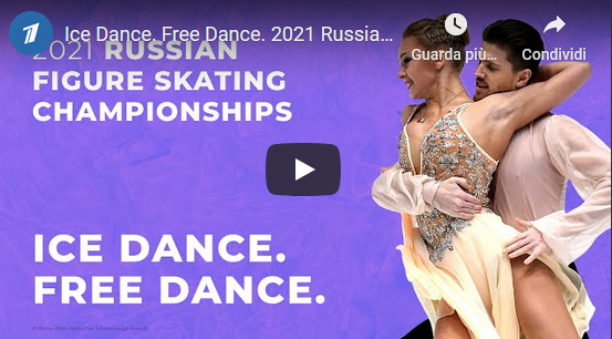 Campionati Nazionali di Russia 2021, Free Dance